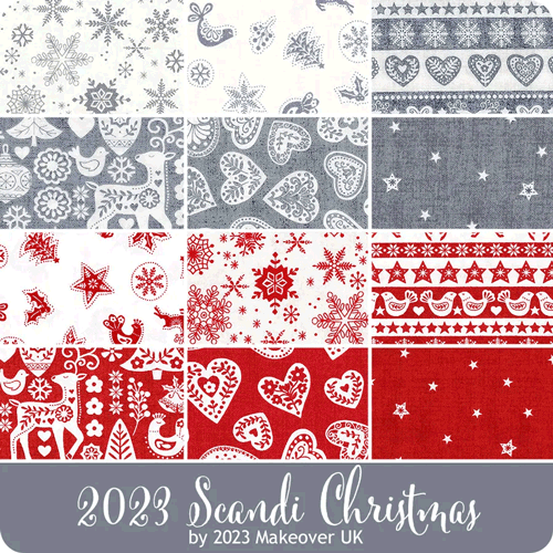 Falala Christmas Cheer Fabric Collection / Modern Christmas -  in 2023