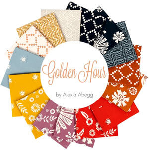 Golden Hour fabric line designed by Alexia Abegg for Ruby Star Society