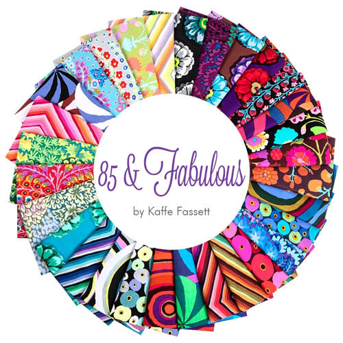 85 & Fabulous fabric collection by Kaffe Fassett for Free Spirit