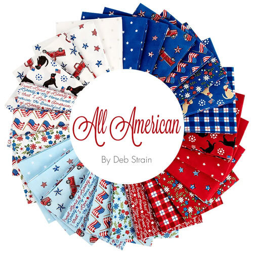 All American fabric collection by Deb Strain for Moda