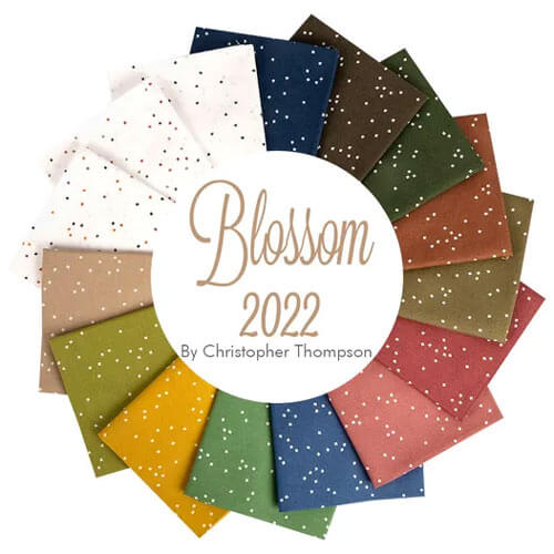 Blossom 2022 fabric collection by Christopher Thompson for Riley Blake