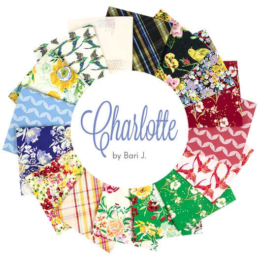 Charlotte fabric collection by Bari J for Art Gallery Fabrics
