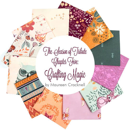 Crafting Magic fabric collection by Maureen Cracknell for Art Gallery Fabrics