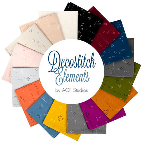 Decostitch Elements fabric collection by AGF Studio for Art Gallery Fabrics