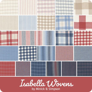 Isabella Wovens fabric collection by Minick & Simpson for Moda