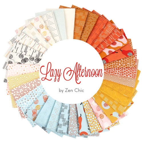 Lazy Afternoon fabric collection by Zen Chic for Moda