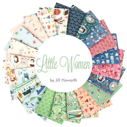 Little Women fabric collection by Jill Howarth for Riley Blake