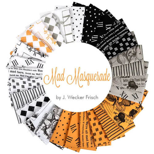 Mad Masquerade fabric collection by J Wecker Frisch