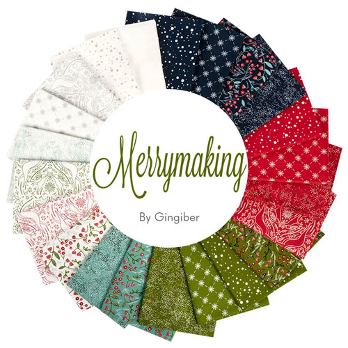 Merrymaking fabric collection by Gingiber for Moda