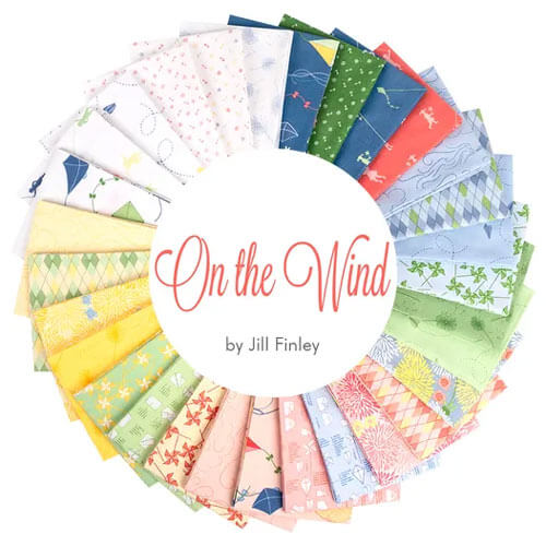 On the Wind fabric collection by Jill Finley for Riley Blake