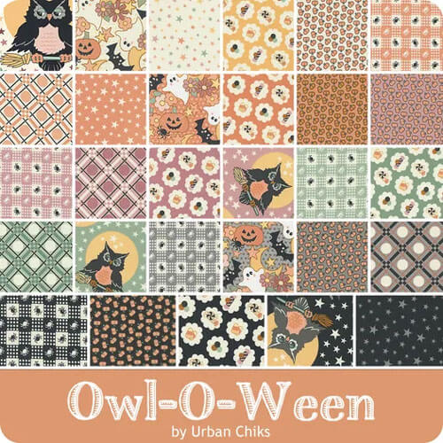 Owl-O-Ween fabric collection by Urban Chiks for Moda