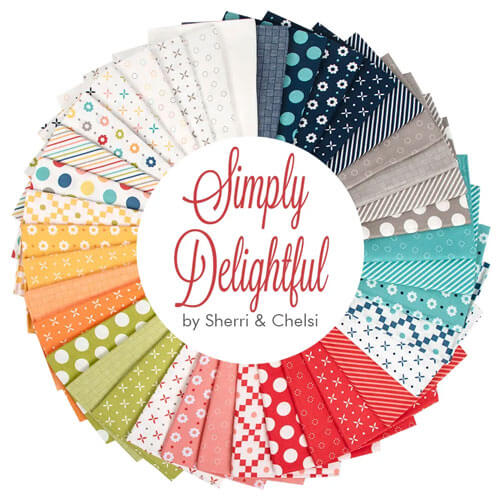 Simply Delightful fabric collection by Sherri & Chelsi for Moda