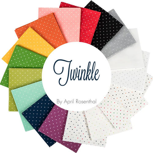 Twinkle fabric collection by April Rosenthal for Moda