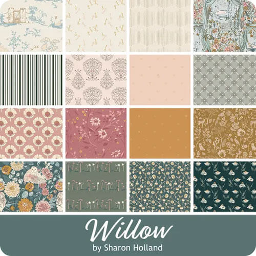 Willow fabric collection by Sharon Holland for Art Gallery