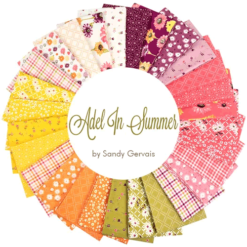 Adel In Summer Riley Blake 5 Stacker 42 100% Cotton Precut Quilt Squares