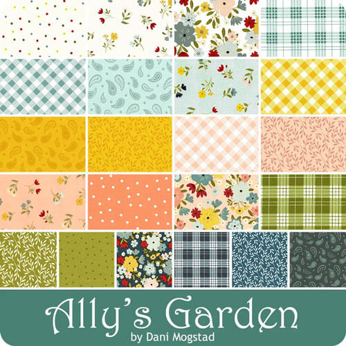 Ally's Garden fabric collection by Dani Mogstad for Riley Blake