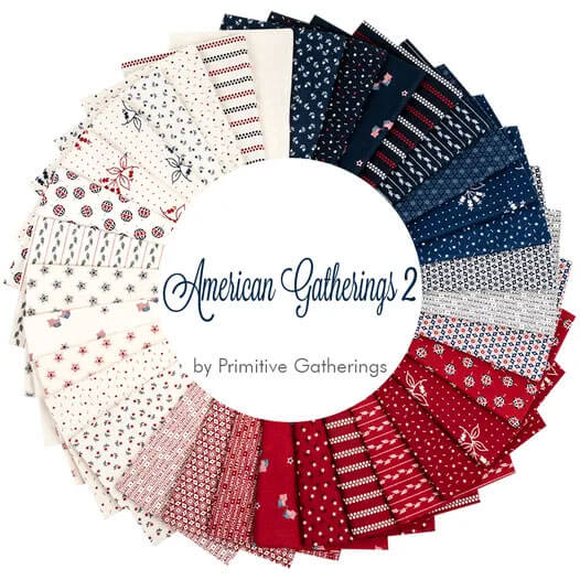 American Gatherings fabric collection by Primitive Gatherings for Moda