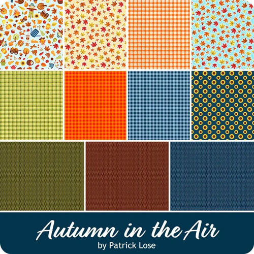Autumn in the Air fabric collection by Patrick Lose for Northcott