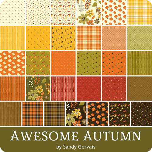The New 2024 Fall Quilt Fabric isn't just pretty, it's unbeLEAFable