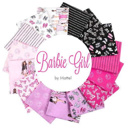 Barbie Girl fabric collection by Mattel for Riley Blake