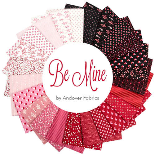 Be Mine fabric collection by Andover