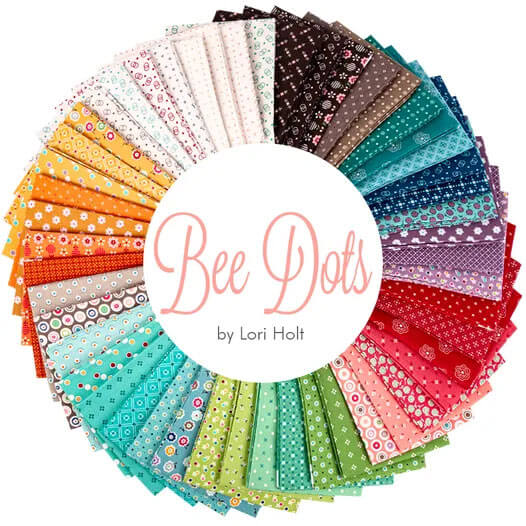 Bee Dots fabric collection by Lori Holt for Riley Blake