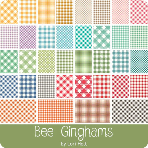 Bee Ginghams fabric collection by Lori Holt for Riley Blake