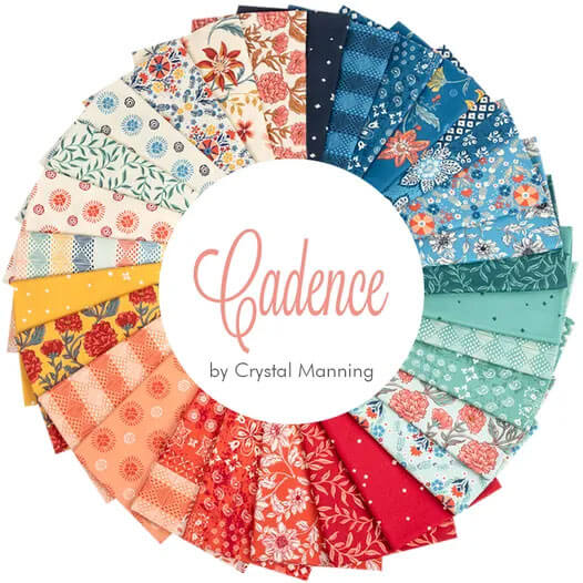 Cadence fabric collection by Crystal Manning for Moda