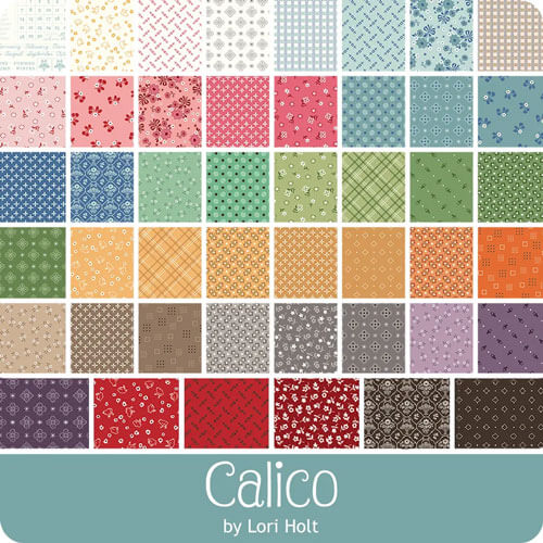 Calico fabric collection by Lori Holt for Riley Blake