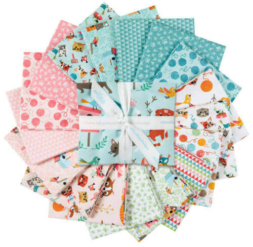 Cat's Meow fabric collection by Shawn Wallace for Riley Blake