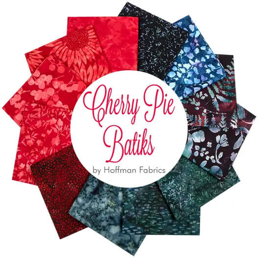 Cherry Pie Batiks by Hoffman
