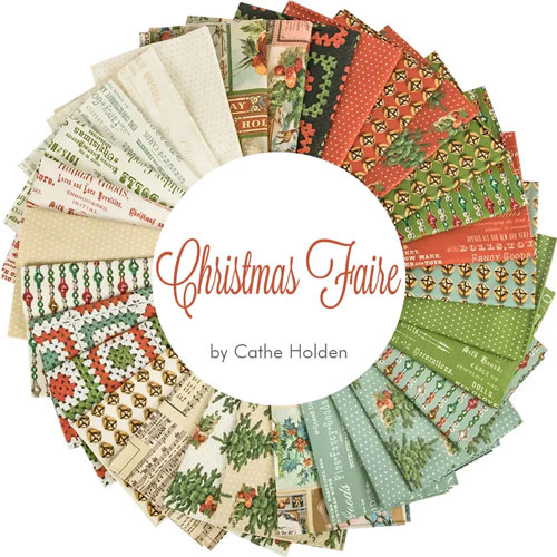 New 2023 Moda Christmas Fabric: By the Yard, Precuts and Panels