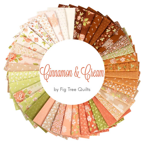 Cinnamon & Cream fabric collection by Fig Tree Quilts for Moda