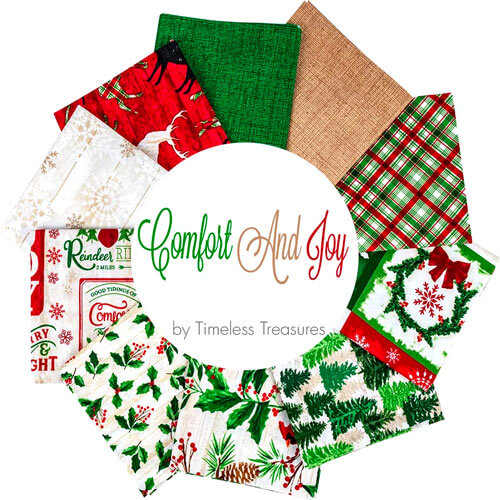 Comfort & Joy by Timeless Treasures Fabrics