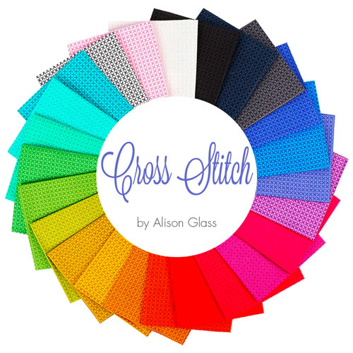 Cross Stitch by Alison Glass for Andover Fabrics