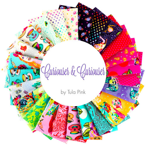 Curiouser & Curiouser fabric line by Tula Pink for Free Spirit Fabrics