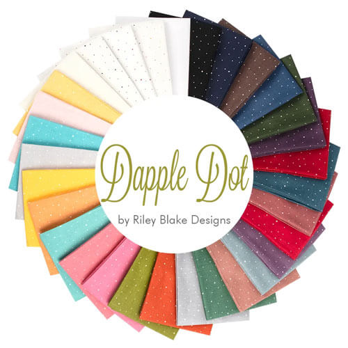 Dapple Dot fabric collection by  for Riley Blake