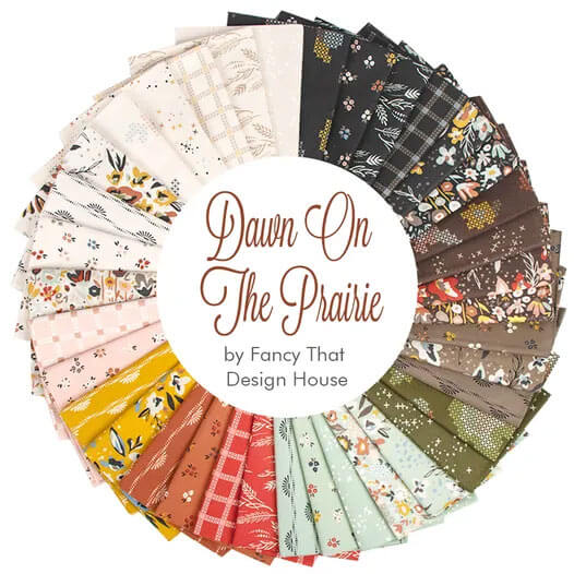 Dawn on the Prairie fabric collection by Fancy That Design House for Moda