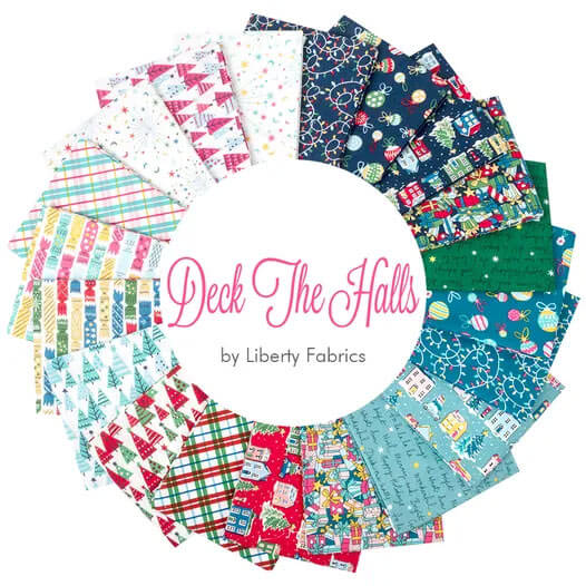 Deck the Halls fabric collection by Liberty Fabrics for Riley Blake