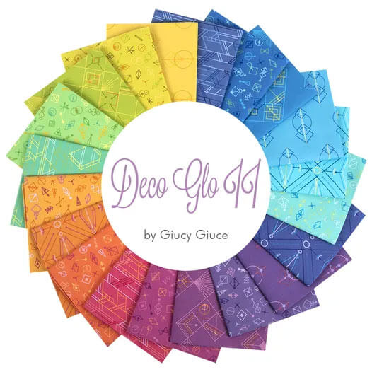 Deco Glow II fabric collection by Giucy Giuce for Andover