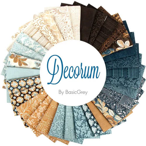 Decorum fabric collection by BasicGrey for Moda
