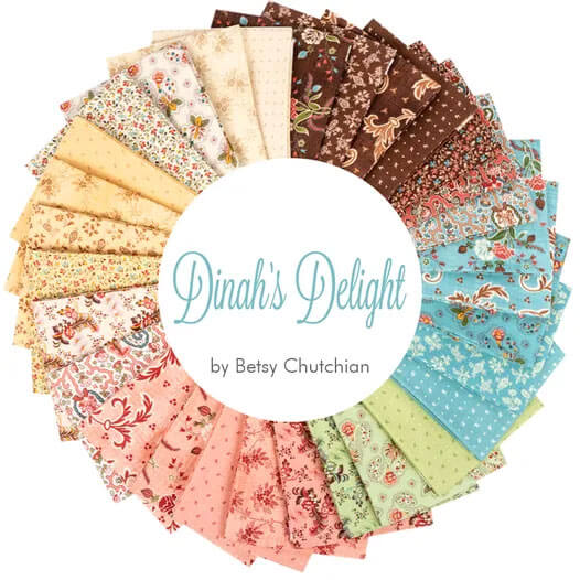 Dinah's Delight 1830-1850 fabric collection by Betsy Chutchian for Moda