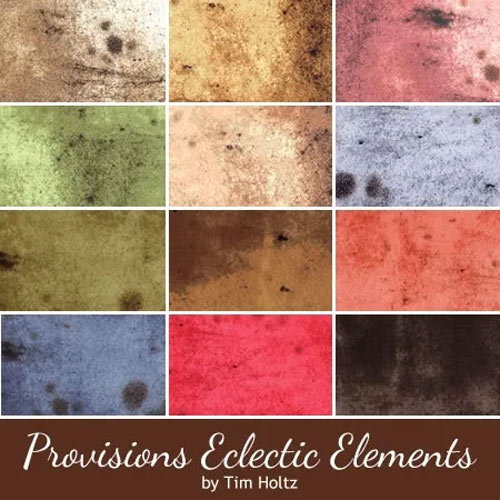 Provisions Eclectic Elements Collection by Tim Holtz for Free Spirit Fabrics
