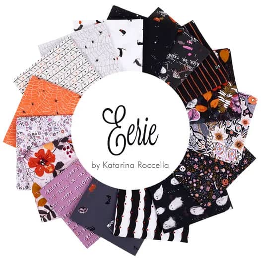 Eerie fabric collection by Katarina Roccella for Art Gallery