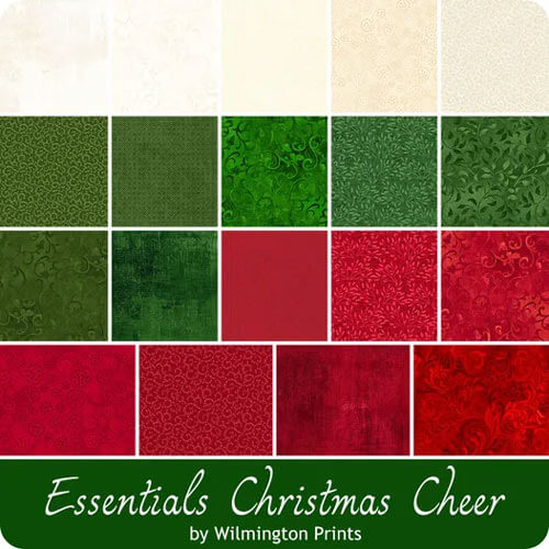 Essentials Christmas Cheer fabric collection by Wilmington Prints