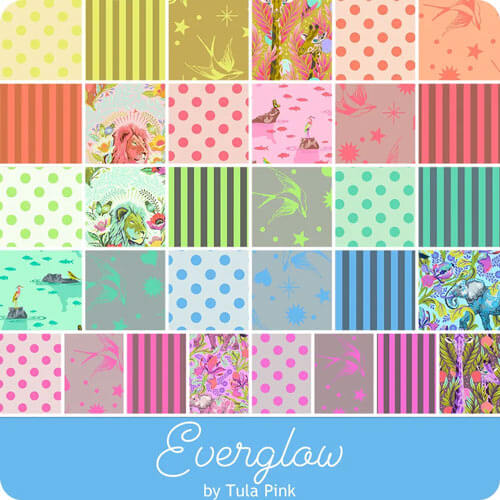 Everglow fabric collection by Tula Pink for Free Spirit