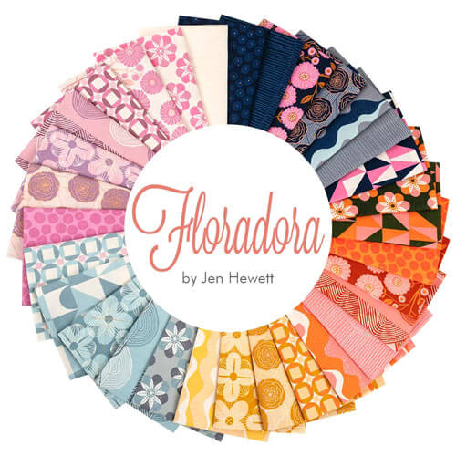 Floradora fabric collection by Jen Hewett for Ruby Star Society
