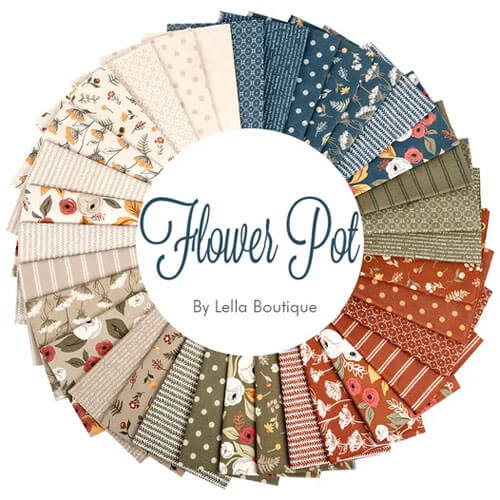 Flower Pot fabric collection by Lella Boutique for Moda