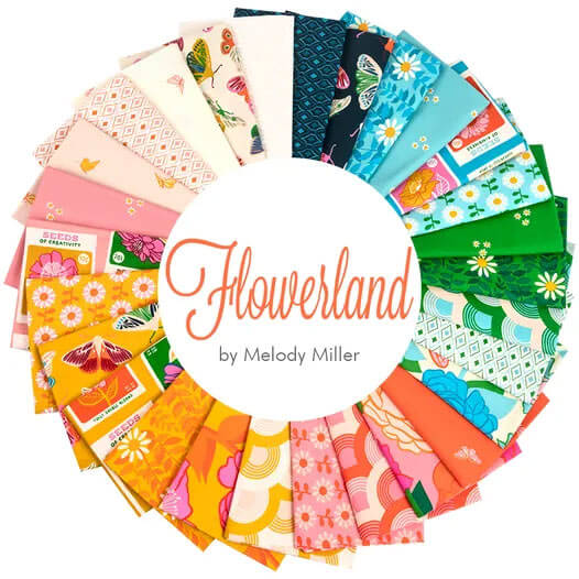 Flowerland fabric collection by Melody Miller for Ruby Star Society