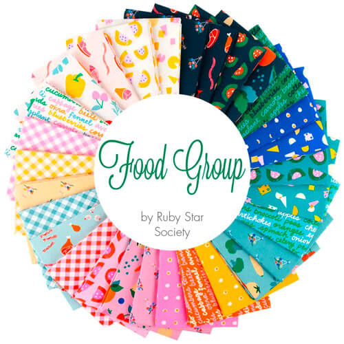 Food Group by Alexia Abegg, Kimberly Kight, Melody Miller, and Rashida Coleman-Hale for Ruby Star Society